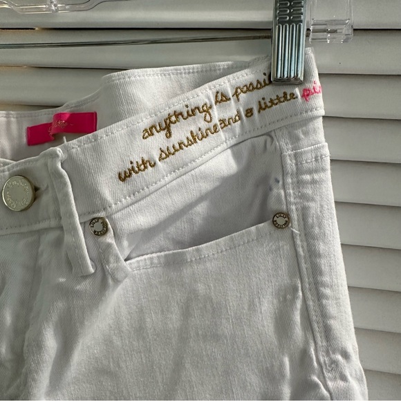Lilly Pulitzer white jeans - Picture 4 of 4